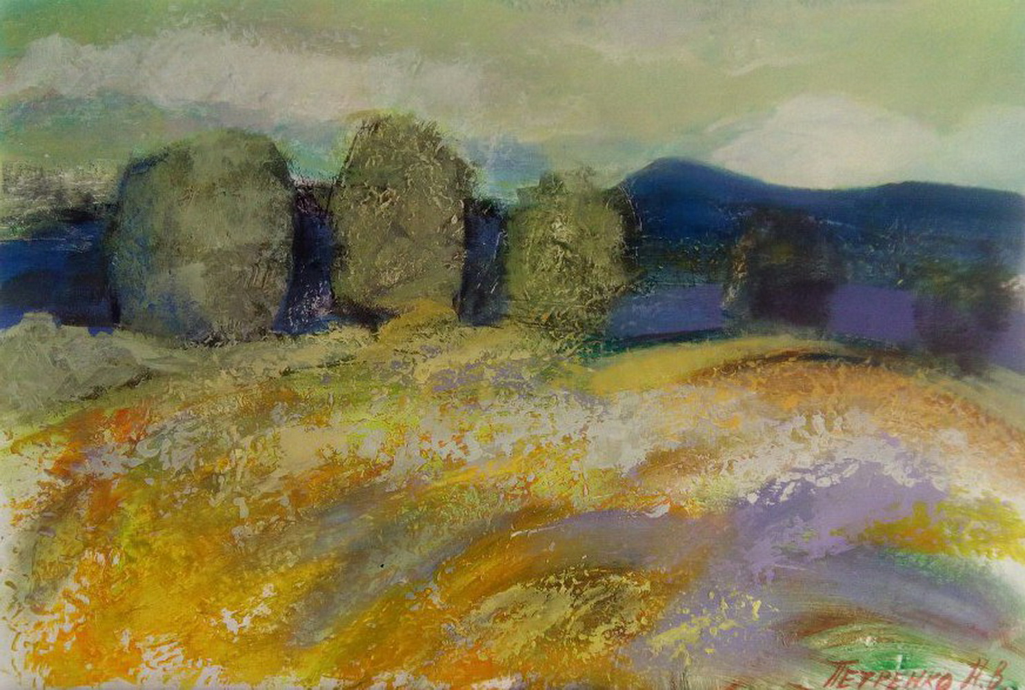 луговые травы - пленэр арский камень